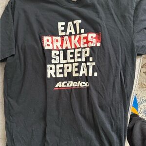 ACDelco Black Graphic T-Shirt mechanics shirt
